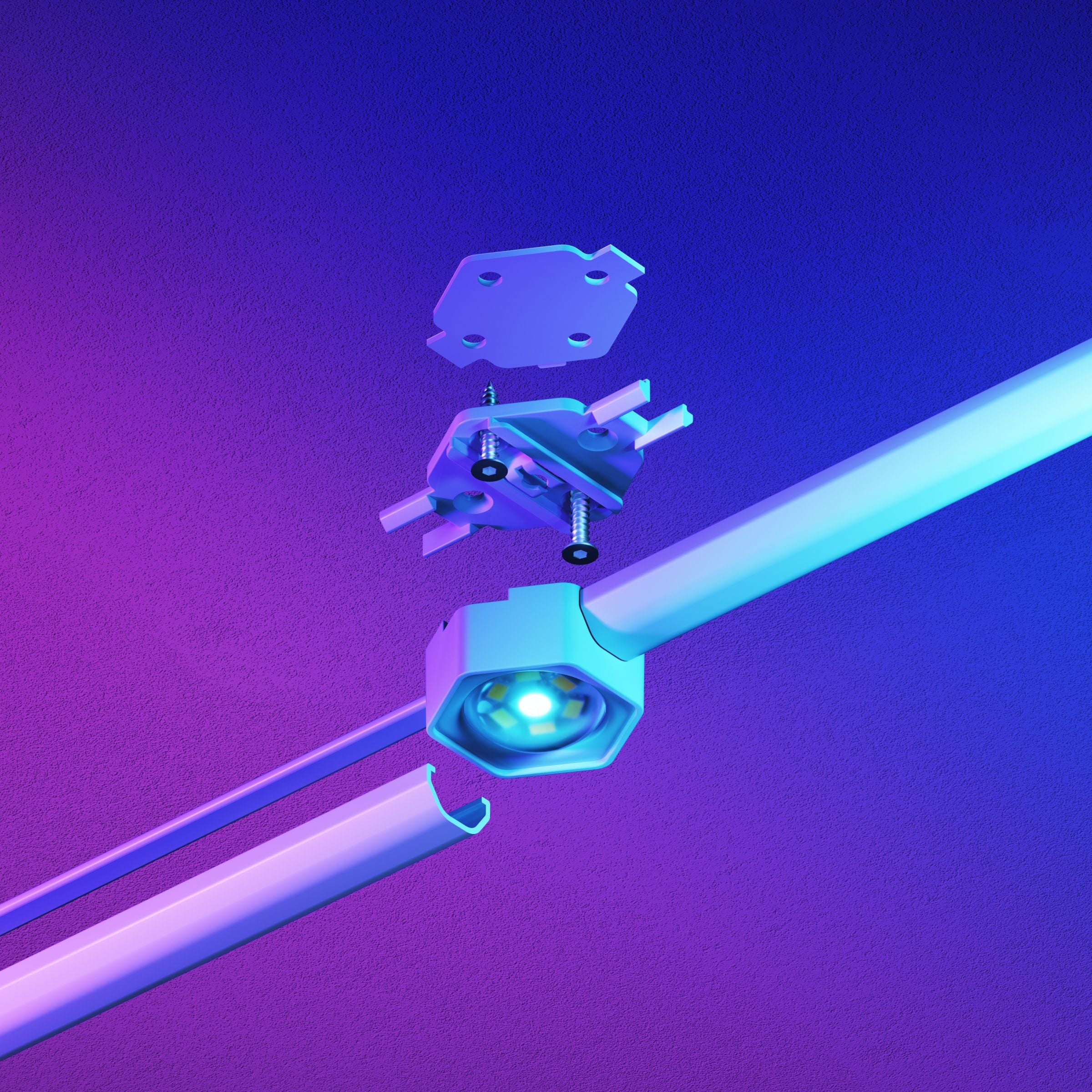 Smart Multicolor Permanent Outdoor Lights Starter Kit 98ft (30m)