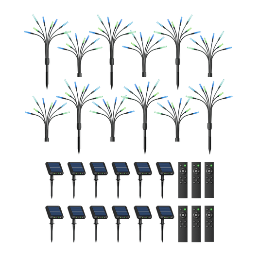 Solar Garden Lights (12 Pack)