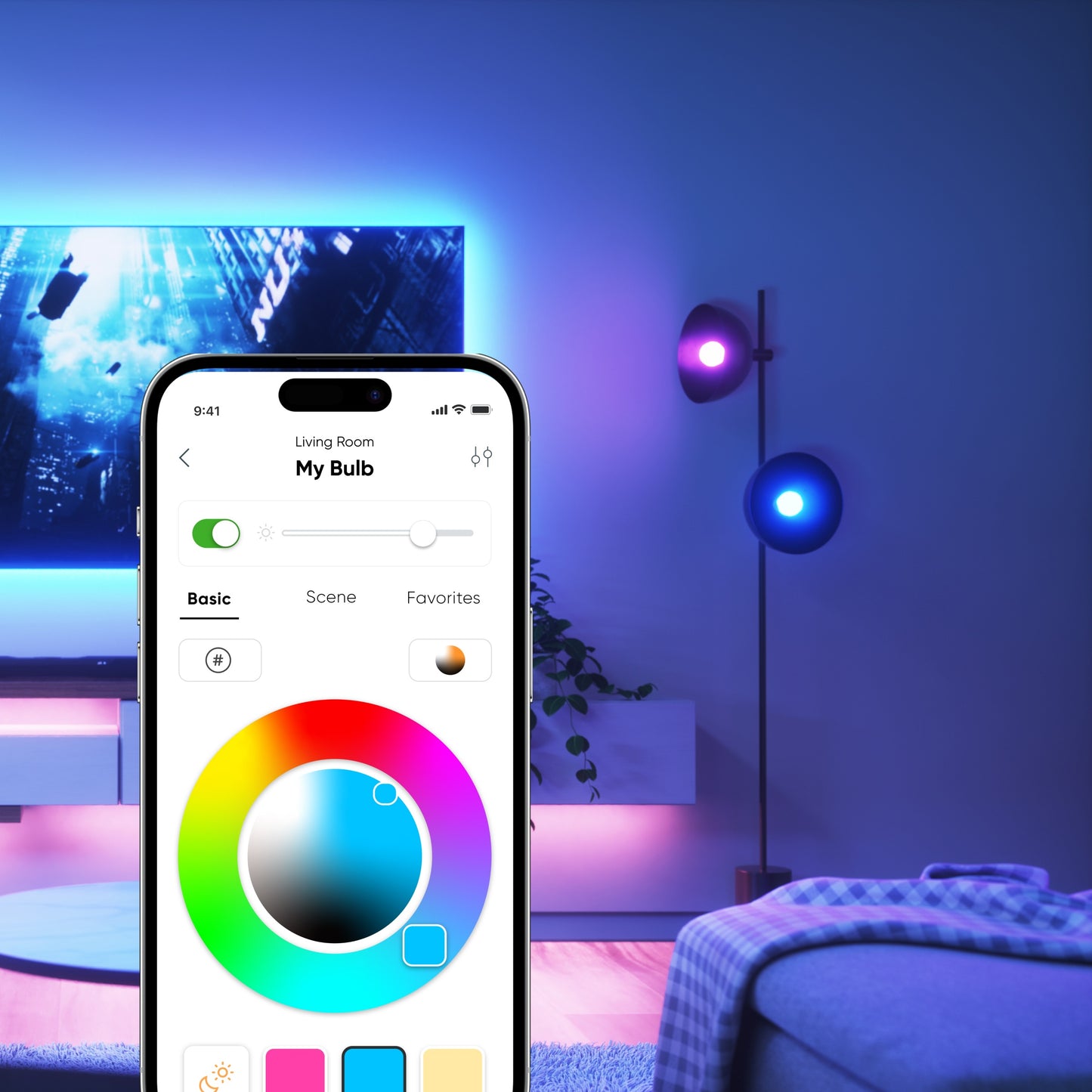 Matter Thread E27 Smart Bulb (Each)
