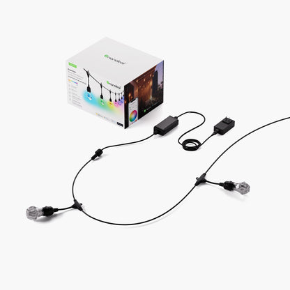 Matter Smart Multicolor Outdoor String Lights Smarter Kit 49ft (15m)