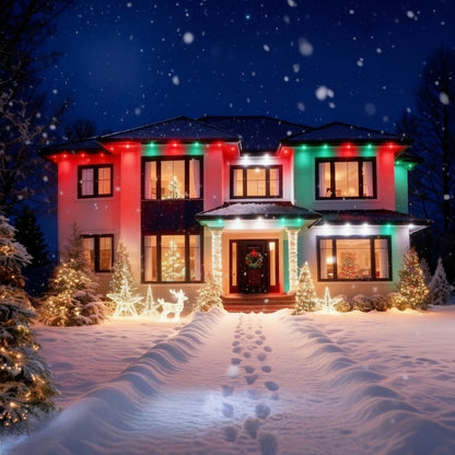 Smart Multicolor Permanent Outdoor Lights Starter Kit 98ft (30m)