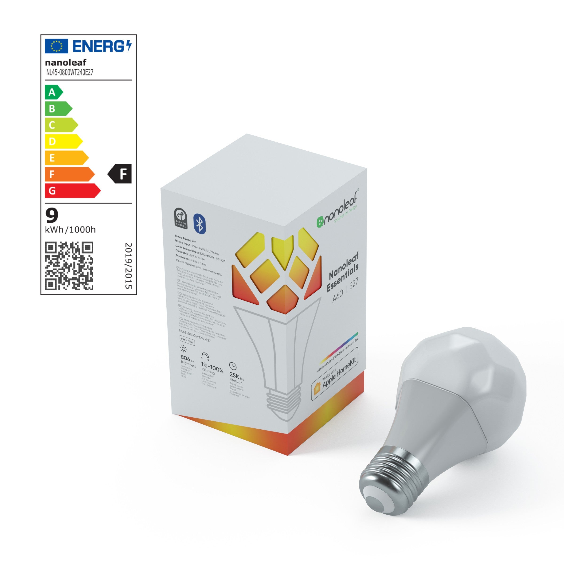 Essentials HomeKit A60 | B22 Smart Bulb