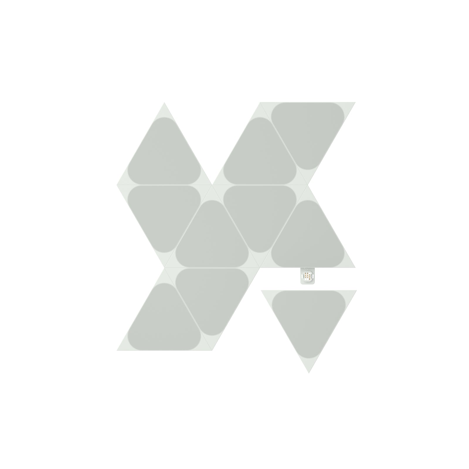 Nanoleaf Shapes Mini Triangles Expansion | Smart LED Light Panels