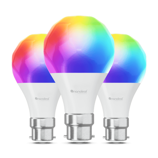 Matter Thread B22 Smart Bulbs (3 Pack)